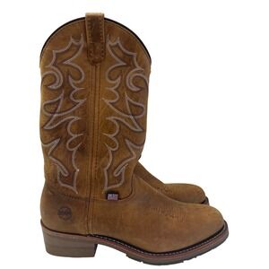 Double-H Boots DH1552 Mens 9D Dylan 12" Domestic ICE Work Western Leather USA